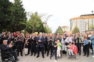 Aksaray’da Engelliler Haftası kapsamında farkındalık yürüyüşü düzenlendi